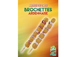 BECHOUX BROCHETTE ARDENNAISE 30X105GR