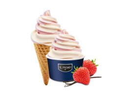 ONE SHOT VANILLE/FRAISE 160ML/18ST