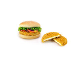 BURGER POULET CROQUANT 24X85GR V REUSEL