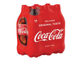 COCA COLA PET 6X1.5L