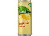 FUZE TEA SPARKLING BLACK TEA BLIK 0.33 4x6 sleek