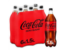 COCA COLA ZERO 6X1.5L