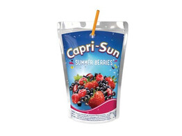 CAPRI SUN SUMMER BERRIES POUCH 0.20 4X10