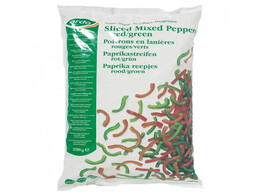 WA PAPRIKA REEPJES ROOD   GROEN 2.5KG