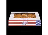 BUNS SESAM REAL AMERICAN 30X80GR 12 CM