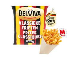 BELVIVA KLASSIEKE FRIETEN  M  875GR