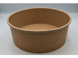 SALAD BOWL KRAFT ROND 1300CC 50ST