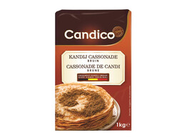 CANDICO DONKERE SUIKER 1KG