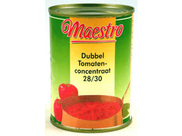 TOMATEN CONCENTRAAT 28/30 400GR BLIK  PUREE 