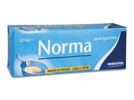 NORMA BAKBOTER 2.5KG  margarine 