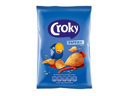 CROKY CHIPS PAPRIKA 20X40GR