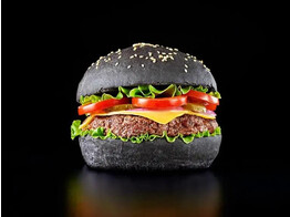 BLACK BUNS BURGER  48X80GR