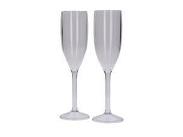 VERRE DE CHAMPAGNE EN PLASTIQUE 10PCS