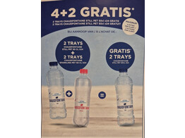 COLLI MAART  CHAUDFONTAINE  2 BRUIS   2 PLAT PET 4X6X0.5L  2 PLAT GRATIS