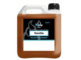 NJOY SIROOP VANILLE 4X2 LI