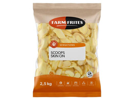 FARM FRITE SCOOPS SKIN ON 2.5 KG