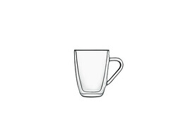 THERMIC GLASS KOFFIEGLAS MUG 32CL SET2 DUBBELWANDIG-MET OOR