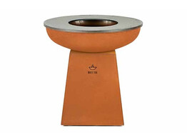 BARBECUE CORTEN WHITE FIRE