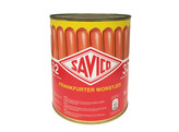 KNACKWORST 32ST X 50GR BLIK SAVICO