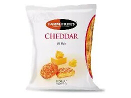 CHEDDAR BITES FARM FRITES 1KG
